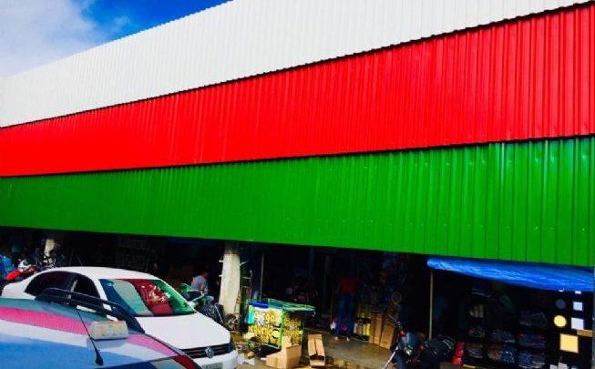 Obras do novo telhado do Feiraguay continuam em ritmo acelerado feiraguay 653x405 - Obras do novo telhado do Feiraguay continuam em ritmo acelerado