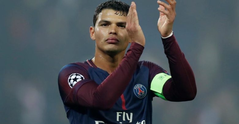 Thiago Silva tem os requisitos de Tite para voltar a ser capitão na Copa 2018 03 06t214258z 133374396 rc1917a8ed70 rtrmadp 3 soccer champions psg mad 780x405 - Thiago Silva tem os requisitos de Tite para voltar a ser capitão na Copa