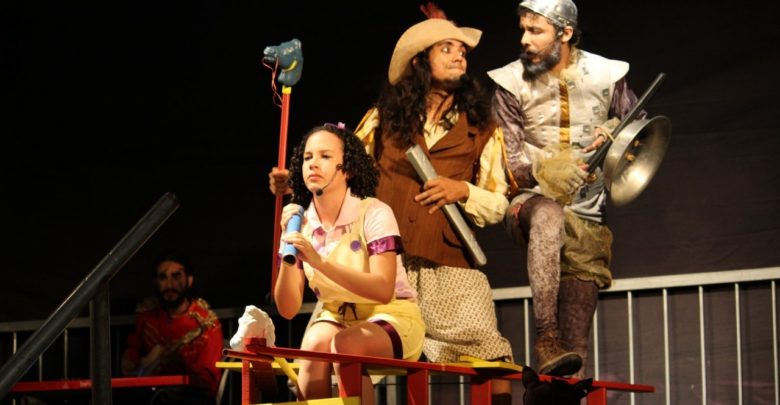 ‘Dom Quixote e as aventuras de Majú’ é atração inédita no Domingo tem Teatro Dom Quixote As Aventuras de Maju Foto Brena Maynart 780x405 - ‘Dom Quixote e as aventuras de Majú’ é atração inédita no Domingo tem Teatro