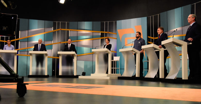 Pesquisa Ibope: Bolsonaro, 26%; Ciro, 11%; Marina, 9%; Alckmin, 9%; Haddad, 8% 3 debate 780x405 - Pesquisa Ibope: Bolsonaro, 26%; Ciro, 11%; Marina, 9%; Alckmin, 9%; Haddad, 8%