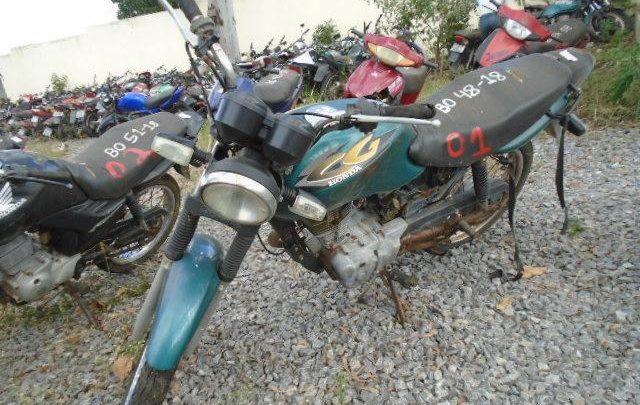 Detran da Bahia leiloa 700 carros e motos apreendidos em sete cidades Honda CG 125 Titan 640x405 - Detran da Bahia leiloa 700 carros e motos apreendidos em sete cidades
