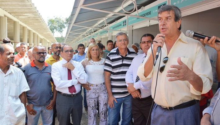 Governo Municipal inaugura Galpão de Peixes e Mariscos do Centro de Abastecimento Galp o de Peixe do Centro de Abastecimento foto Jorge Magalh es 112 1 709x405 - Governo Municipal inaugura Galpão de Peixes e Mariscos do Centro de Abastecimento