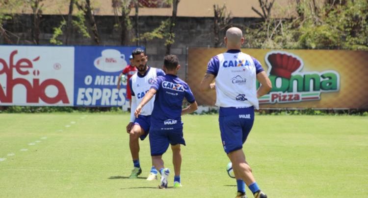 Tricolor encerra preparação para Ba-Vi deste domingo treino Bahia 750x405 - Tricolor encerra preparação para Ba-Vi deste domingo