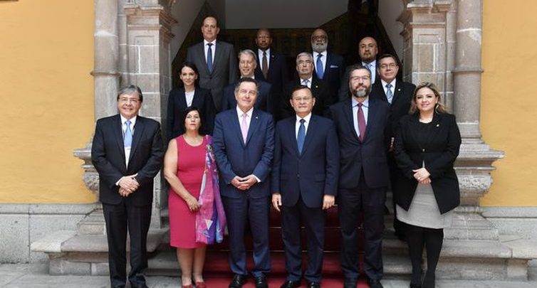 Representantes de 15 países discutem na Colômbia a crise venezuelana grupo de Lima 754x405 - Representantes de 15 países discutem na Colômbia a crise venezuelana