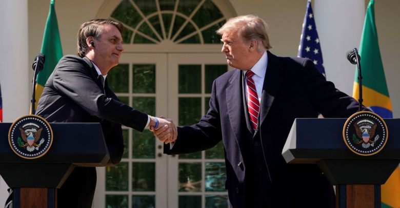 Bolsonaro diz que vai jantar com Trump durante viagem aos EUA trump e bolsonaro 780x405 - Bolsonaro diz que vai jantar com Trump durante viagem aos EUA