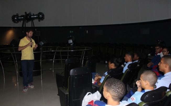 Palestra com pesquisadores chama atenção de estudantes e entusiastas dos "sistemas complexos" palestra parque do saber 653x405 - Palestra com pesquisadores chama atenção de estudantes e entusiastas dos "sistemas complexos"